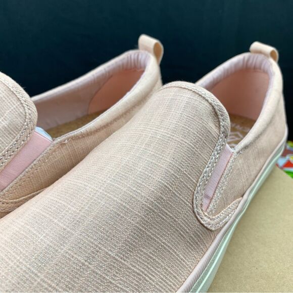 Sperry Crest Shimmer Pink Slip Ons Women's Various Sizes - Picture 7 of 13